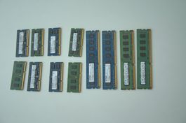 Diverse DDR3 RAM