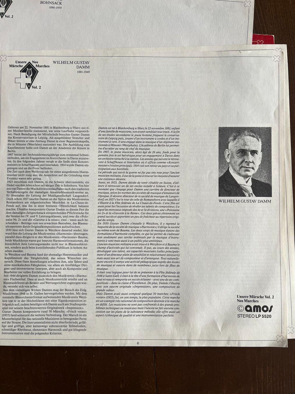 Schallplatten: LP Unsere Märsche – Gebraucht aus Dintikon von Redgar58 3