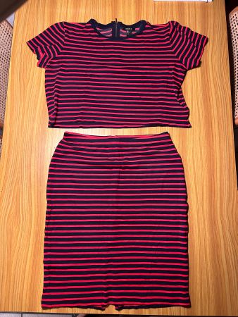 Shirt Bluse Mode Two-Piece Forever 21 Rock Bikergirl
