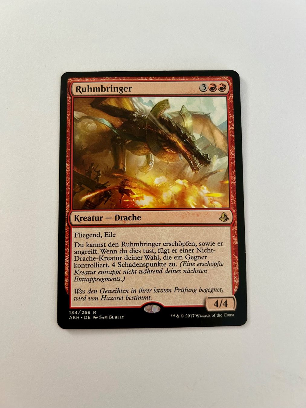 Magic The Gathering Carte collezionabili: MTG - Ruhmbringer - Amonkhet - DE – Usato da Wangen an der Aare venduto da SG94