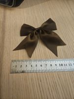 Schleife mit Klammer Haarschmuck braun