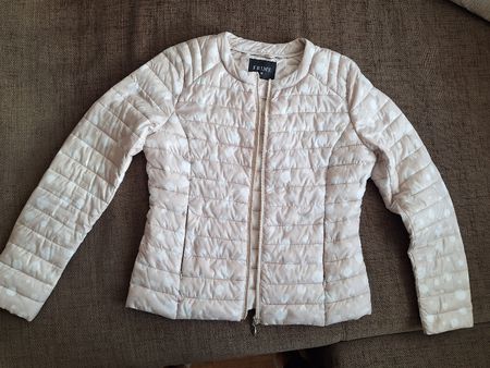 Steppjacke, beige. Grösse M
