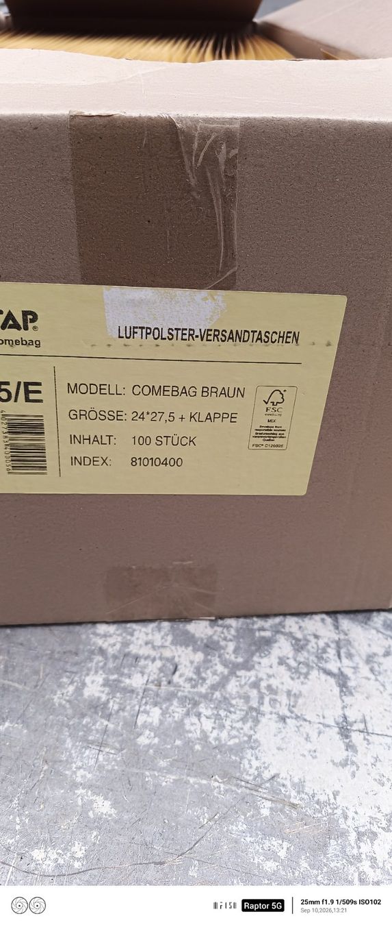 Buste & buste per spedizione: Luftpolster- Versandtaschen – Nuovo e nell'imballaggio originale da Ringgenberg BE venduto da schneegeiss 2