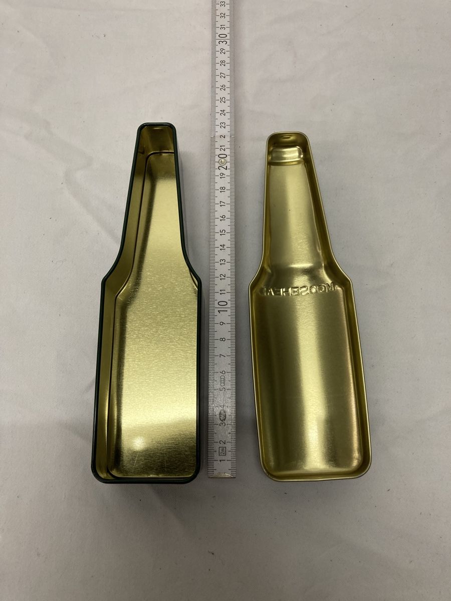 Sonstige Dekorationen & Accessoires: Moosehead Bierdose im Flaschen-Design, Blechdose, Top! – Neu (gemäss Beschreibung) aus Aarwangen von to-hirschi 1