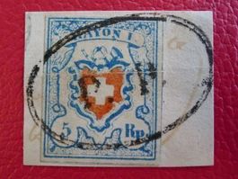 Rayon I (17II) T.29 A2-O mit seltenem P.P. im OVAL: OLTEN