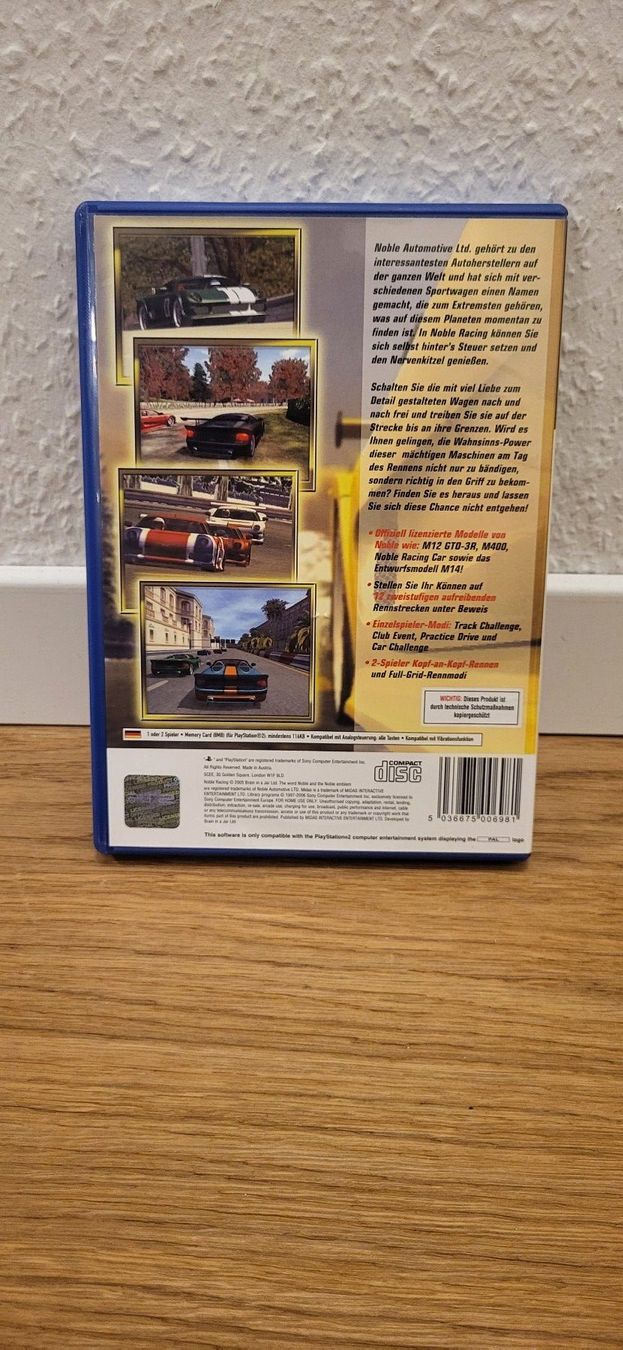 Sony Giochi: PS2 - Noble Racing 2006 – Usato da Münsingen venduto da Heroism2010 1