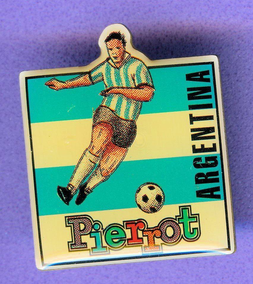 Placchette & Badge: Pierrot  WM  ARGENTINA – Usato da Winterthur venduto da Sammleroase