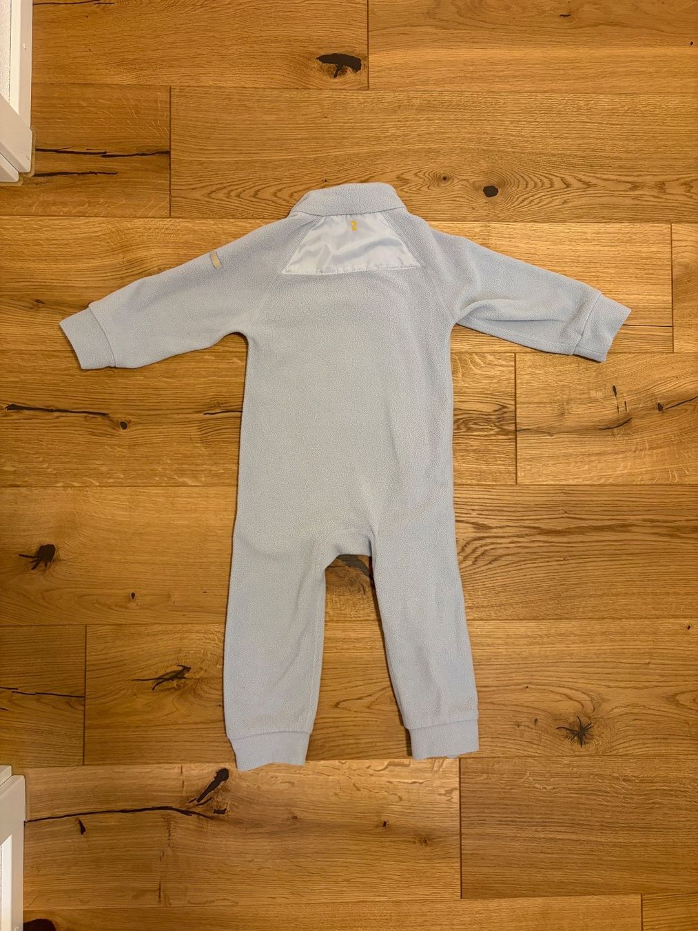Decathlon Completi: Fleece Overall hellgrau, mit Reissverschluss Gr. 86 – Usato da Riedt b. Erlen venduto da f.brown 2