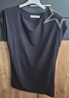 Balmain T-Shirt schwarz Stern-Applikation Grösse S