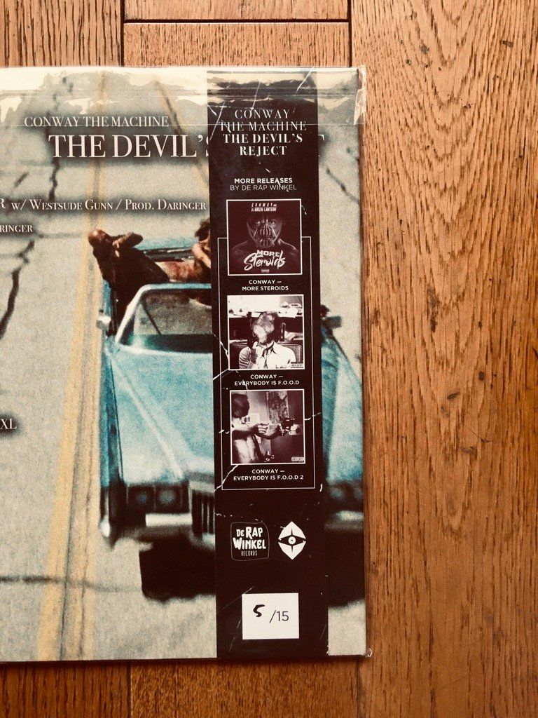 Dischi in vinile: Conway The Machine - The Devil's Reject (Obi pink vinyl) – Nuovo (secondo la descrizione) da Genève venduto da IG-BlakeTheRapDigger 6