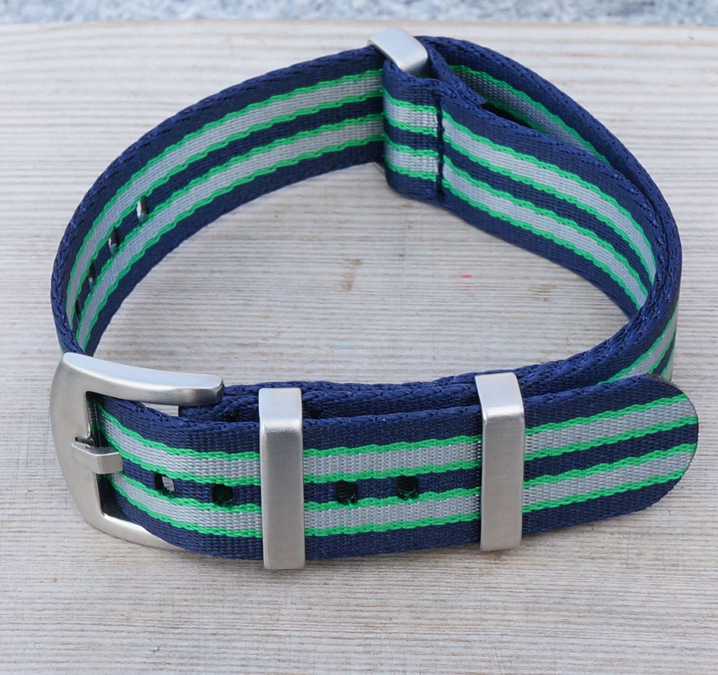 Cinturini per orologio: NATO Strap Seat Belt Armband 20 mm – Nuovo e nell'imballaggio originale da Leipzig venduto da rheingold_watches 1