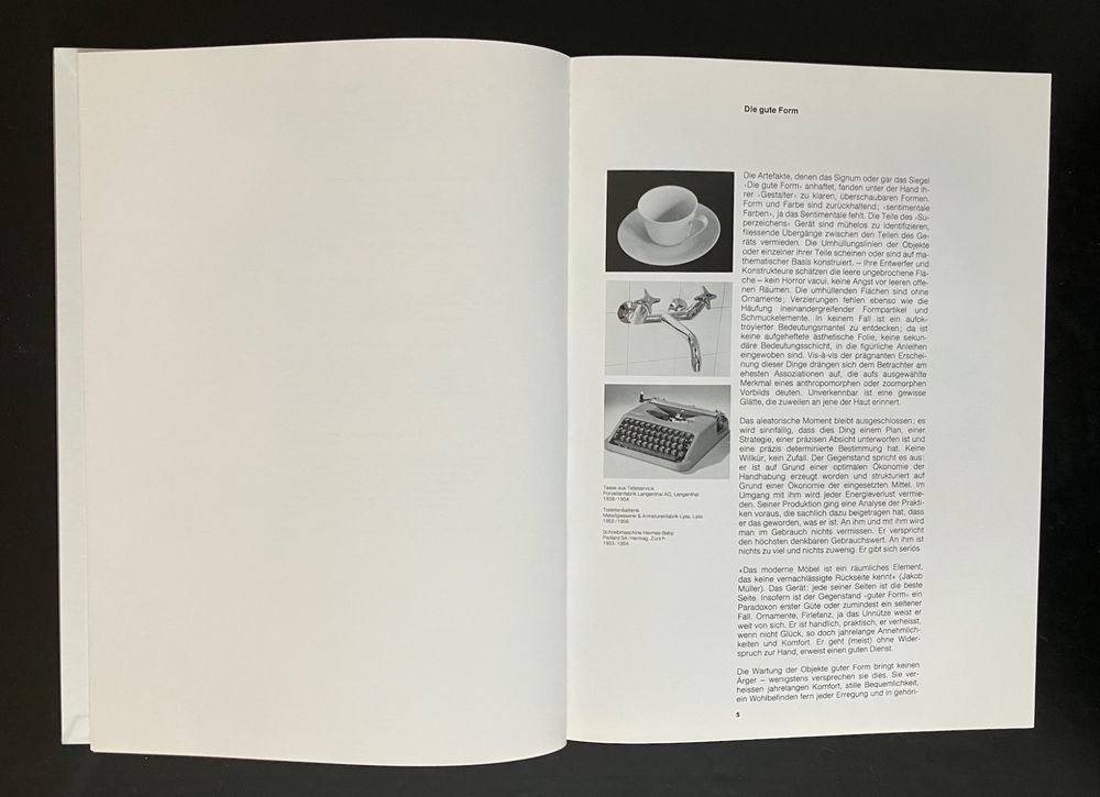 Chaises: die gute form . lars müller verlag . erstausgabe – D'occasion à Basel par cosmos.books 5