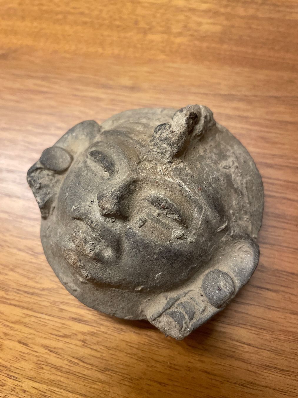 Sonstige Antiquitäten & Kunst: Antiker Majapahit Terrakotta Kopf Java Indonesien 8,5cm – Gebraucht aus Wettswil von mar_n62n 2
