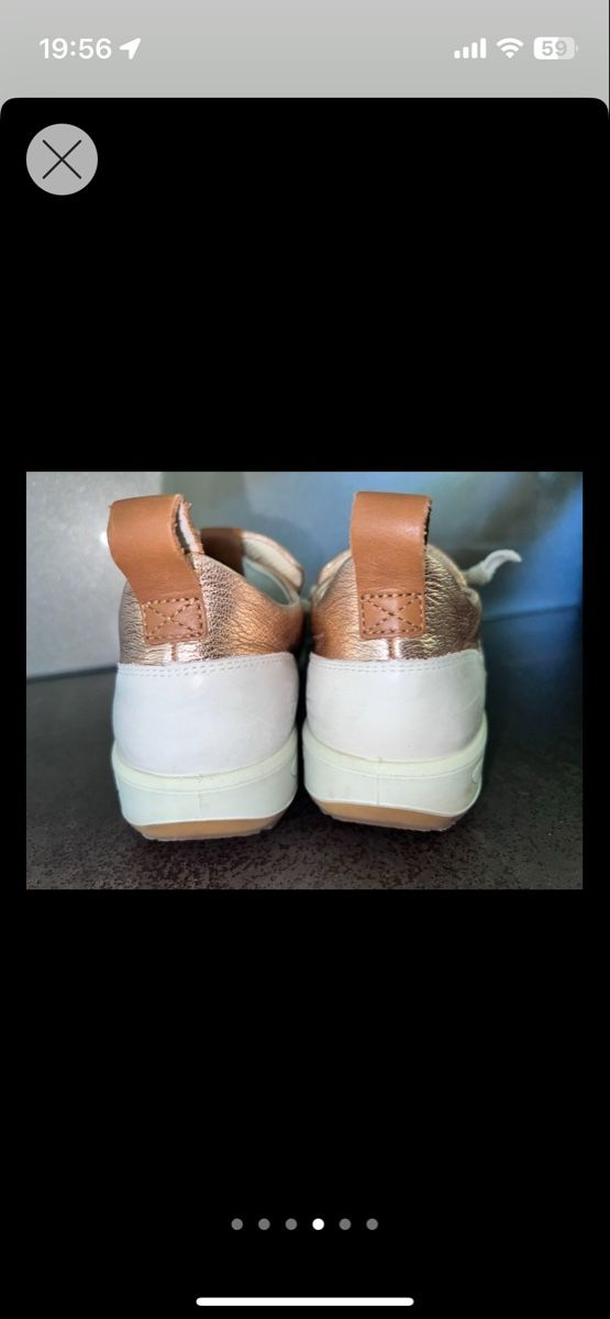 Damenschuhe: Roségoldene Sneaker – Gebraucht aus Hochdorf von Forestgreen 6