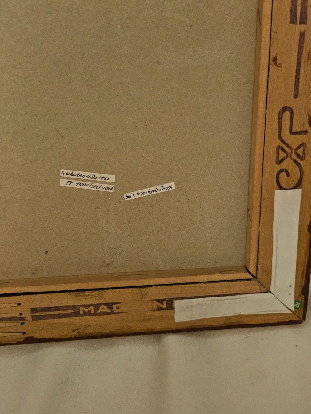 Foto & Immagini: Lithografie, gerahmt, signiert – Usato da Basel venduto da lovedragon 1