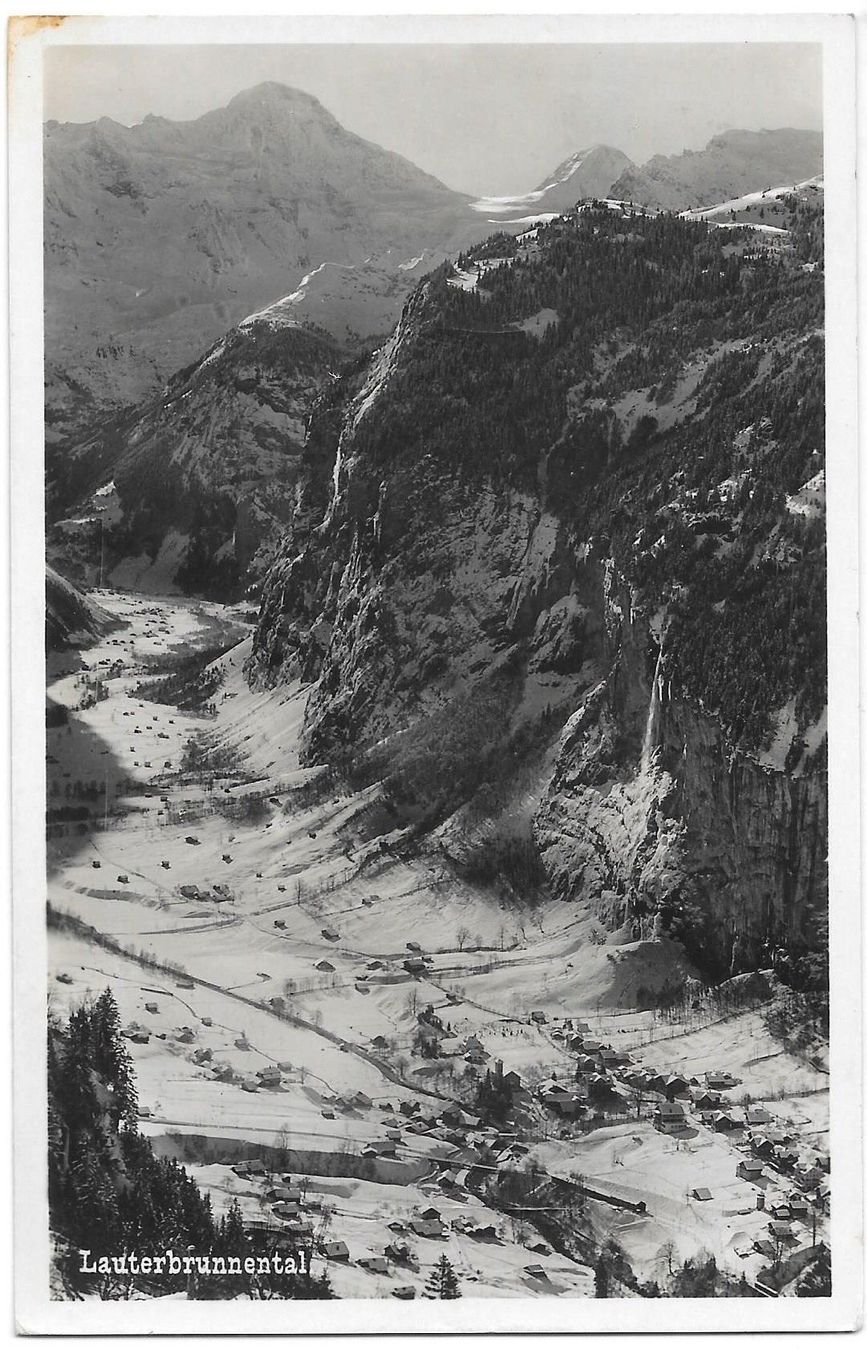 Cartoline postali: Lauterbrunnental – Usato da Olten venduto da clotaldi