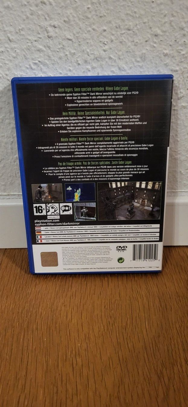 Sony Giochi: PS 2 - Syphonfilter Dark Mirror – Usato da Münsingen venduto da DigitaleSpielecke 1
