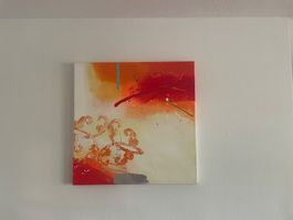 Leinwand Bild farbig