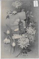 Le Locle - Eglise en hiver - Kirche im Winter