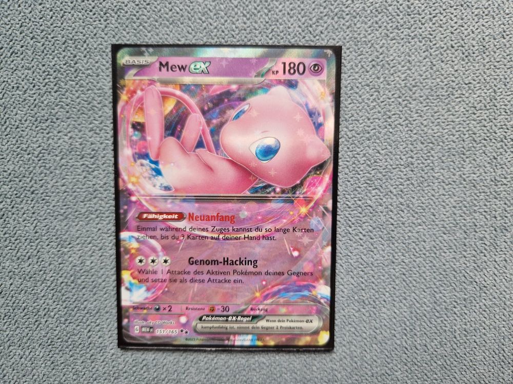 Pokemon Mew ex (151 Set) (Gebraucht) in Niederglatt ZH für CHF 4 – mit ...