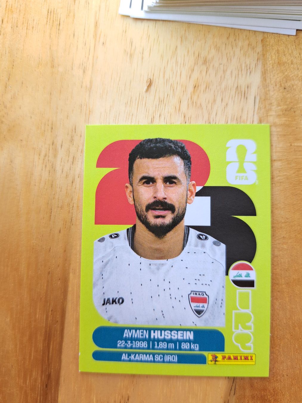 Panini Carte collezionabili: Panini FIFA World Cup IRQ 19 – Nuovo (secondo la descrizione) da Waldenburg venduto da Sysilu