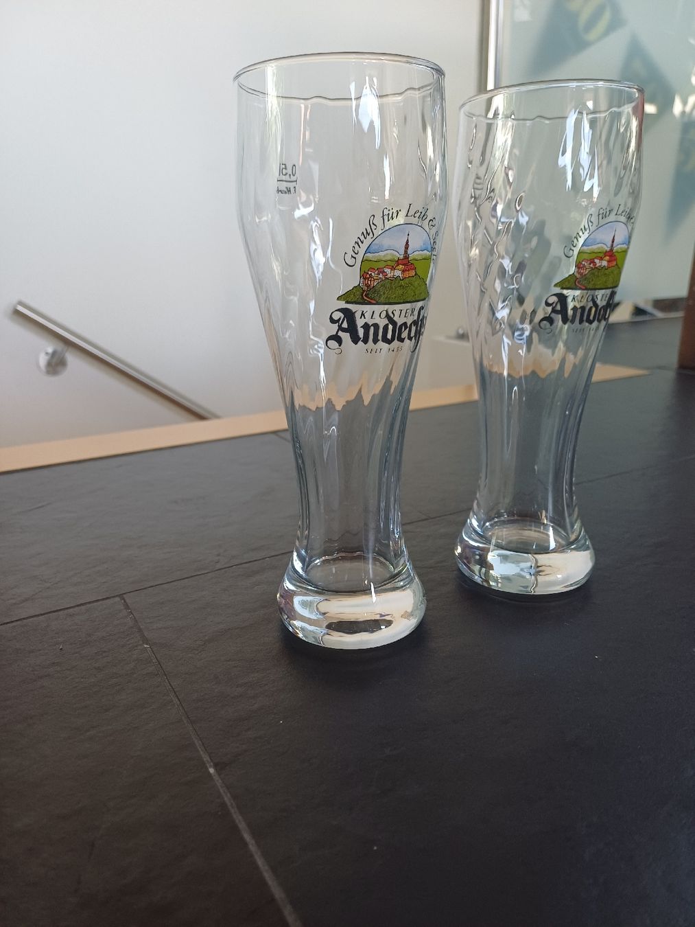 Gläser: 2 Biergläser Kloster Andechs - Jetzt fürs Oktoberfest! – Gebraucht aus Bösingen von dylan.dog 1