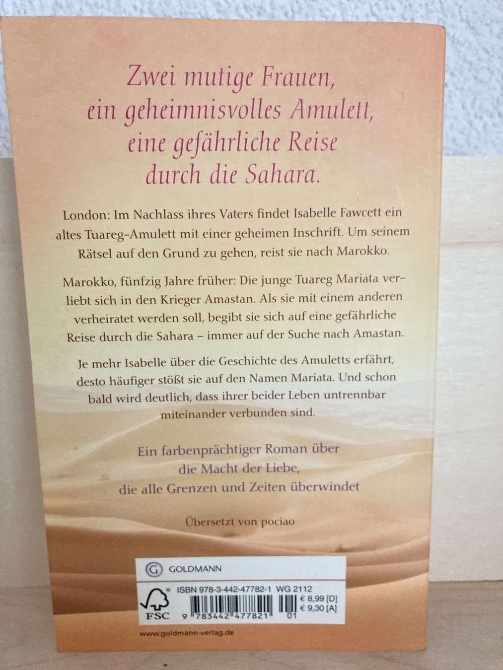 Libri: Die Seele der Wüste - Jane Johnson ROMAN – Usato da Frauenfeld venduto da AlphaCentauri369 1