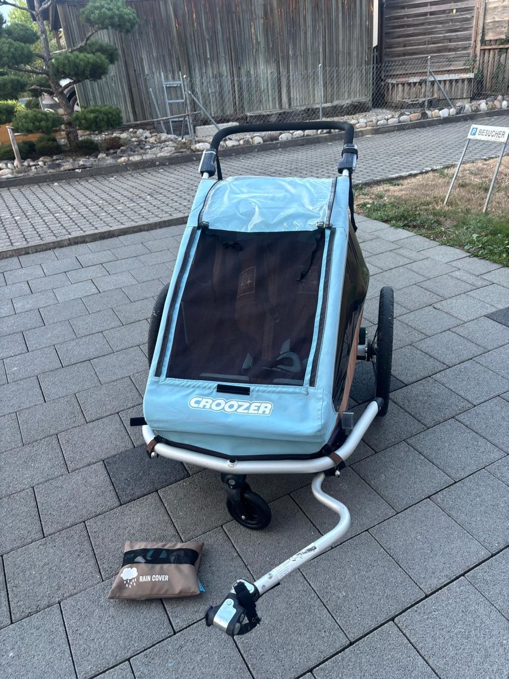 Croozer Rimorchi: Fahrradanhänger Croozer for two – Usato da Heimenhausen venduto da Rmice 2