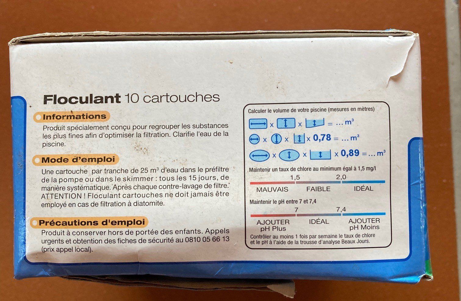 Prodotti di pulizia: Produit Floculant pour piscine – Nuovo (secondo la descrizione) da Orselina venduto da Vrenegonde 2