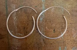 Ohrring Paar Hoop 925 Sterling Silver