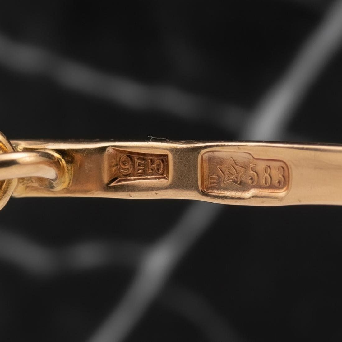 Spille & Fermagli: Vintage-Brosche aus Roségold und Amethyst – Usato da Lugano venduto da Historianlugano 3