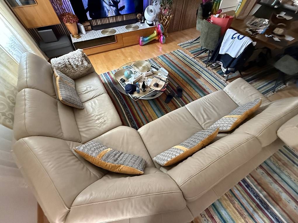 Sofas: Grosses Eck-Sofa Echtleder  – Gebraucht aus Wald ZH von cla_jx8d 3