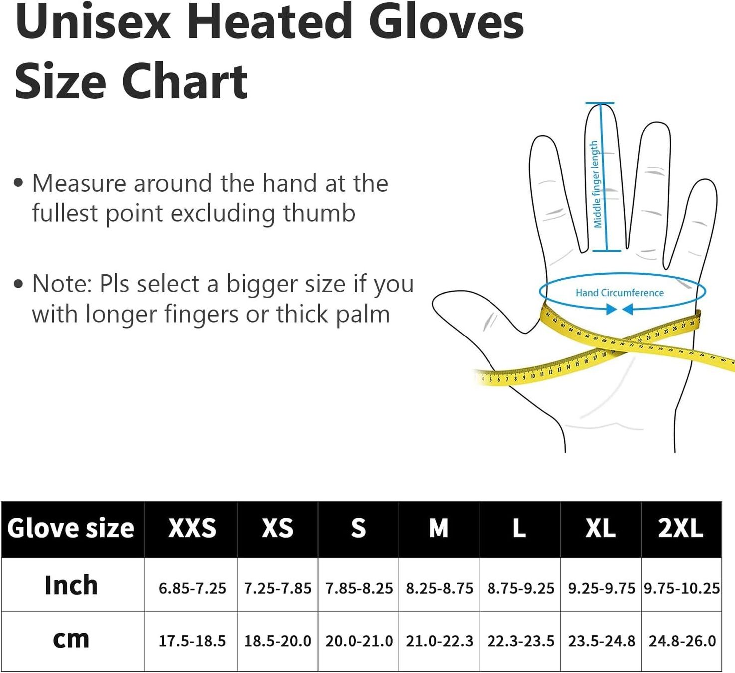 Handschuhe & Handstulpen: Beheizbare Ski Fäustlinge Unisex Akku Touchscreen – Neu und originalverpackt aus Suhr von SchnapperCH 5