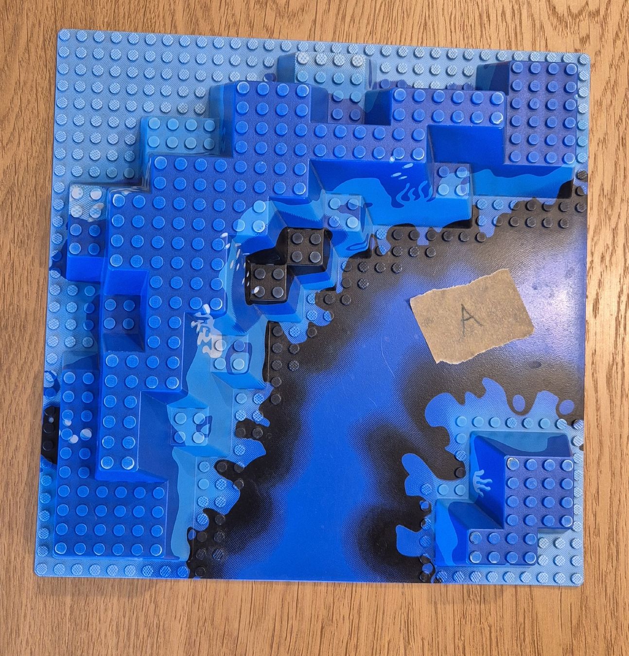 Lego Giocattoli: Lego Bauplatte, 32x32, Unterwassermuster – Usato da Russikon venduto da RemosBausteine 2