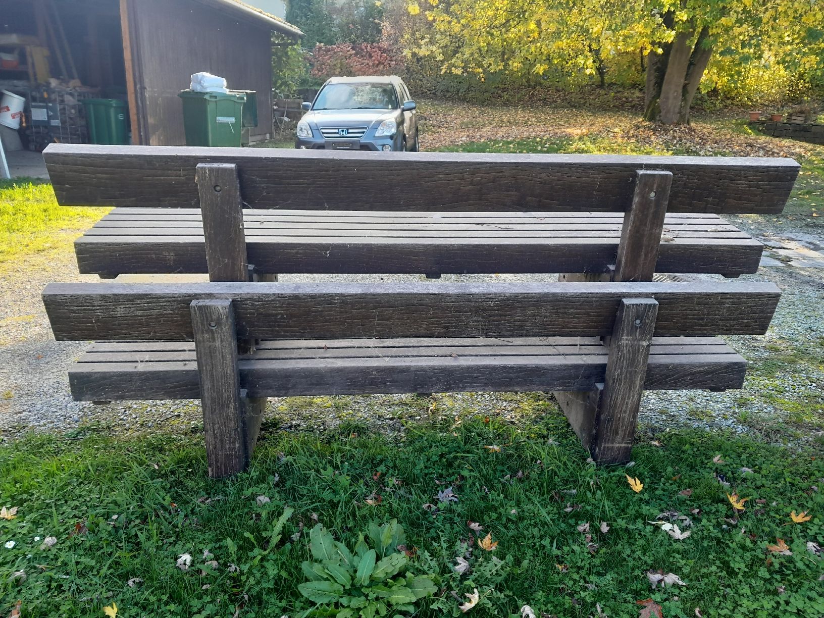 Panchine: Ein Massiver Holzbank – Usato da Kreuzlingen venduto da tec_gr72 2