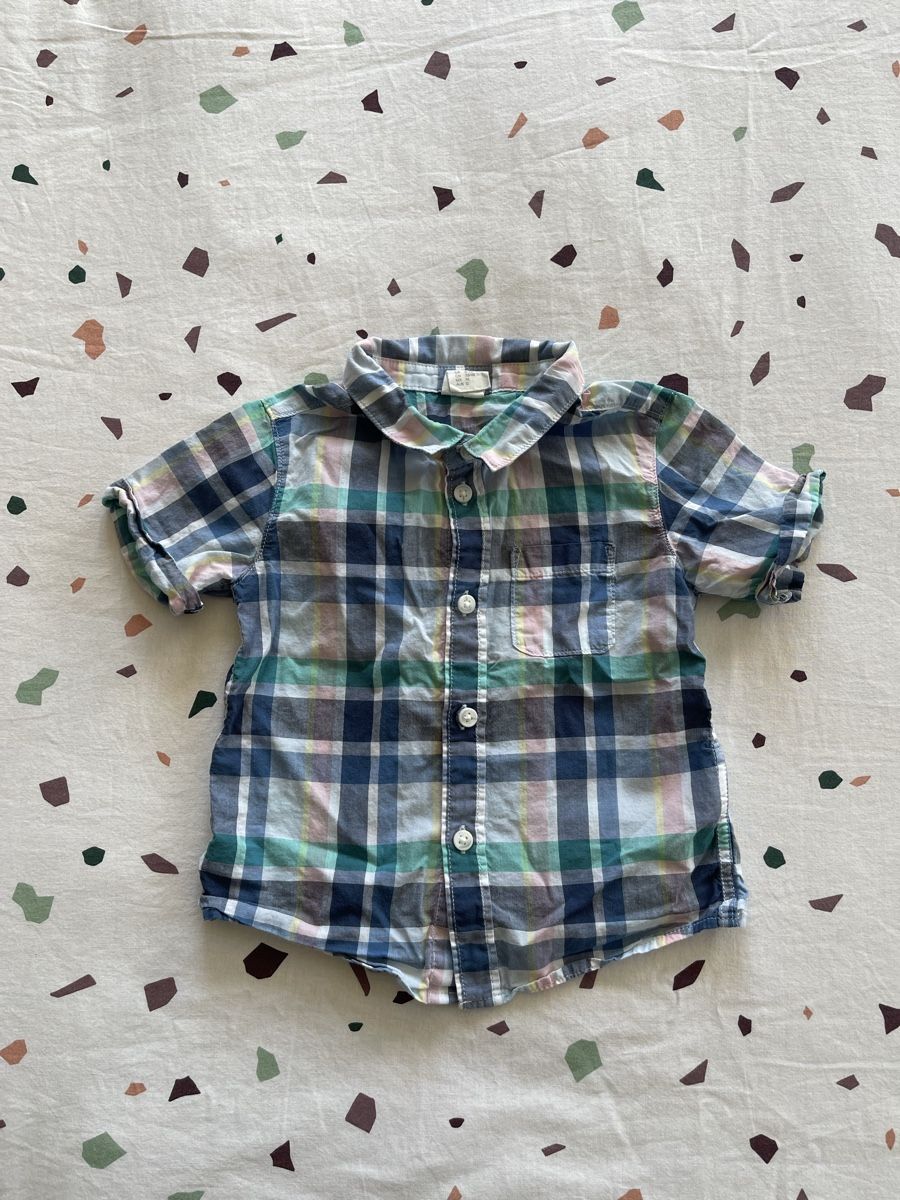 H&M Hemden, Tops & T-Shirts: H&M Baby Hemd Gr. 74, Sommerhemd – Gebraucht aus Hirzel von carta9