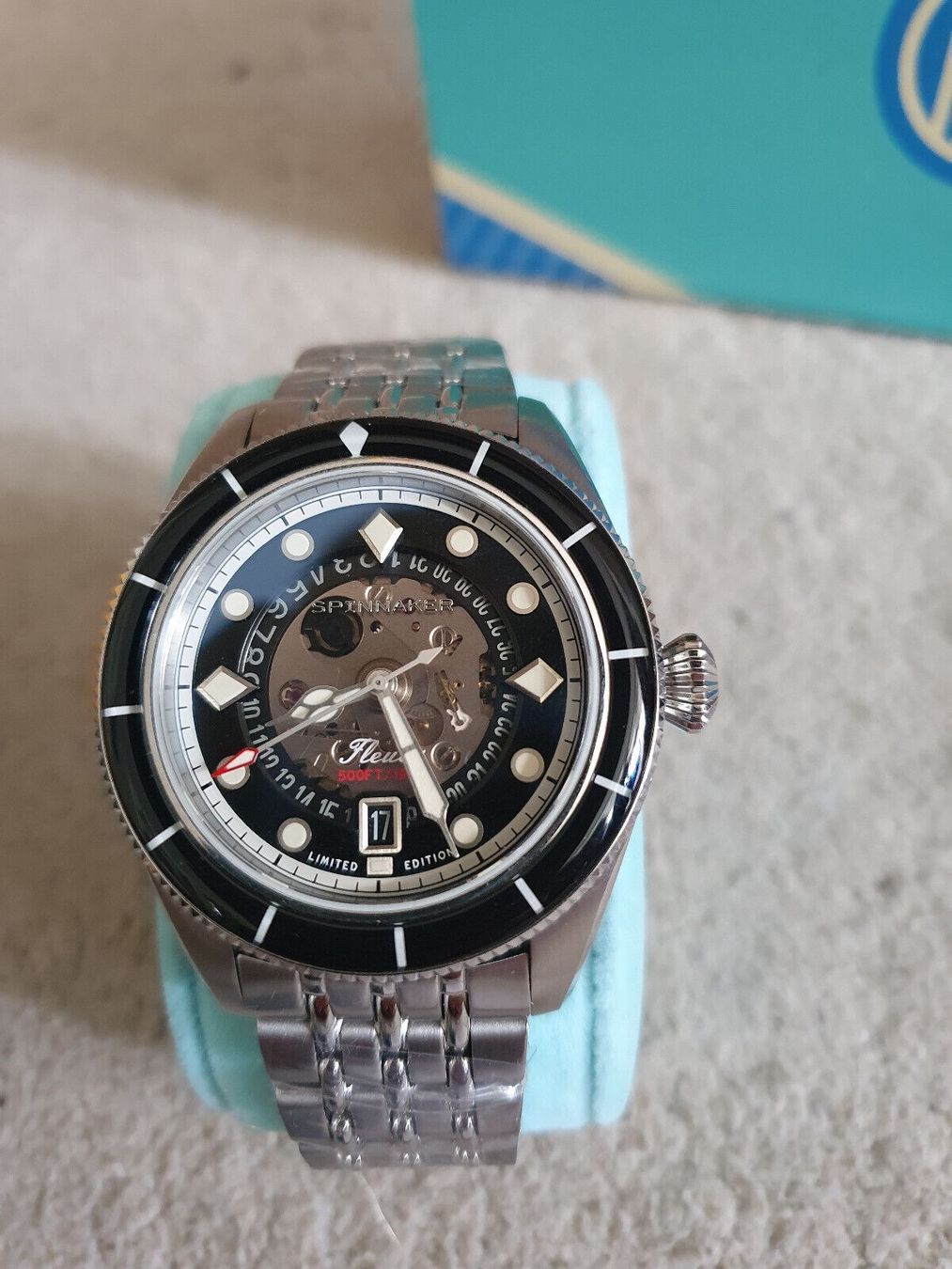 Spinnaker Orologi: Spinnaker Fleuss Automatic Limited Edition Armbanduhr Watch – Usato da Kriens venduto da Stoneground 4