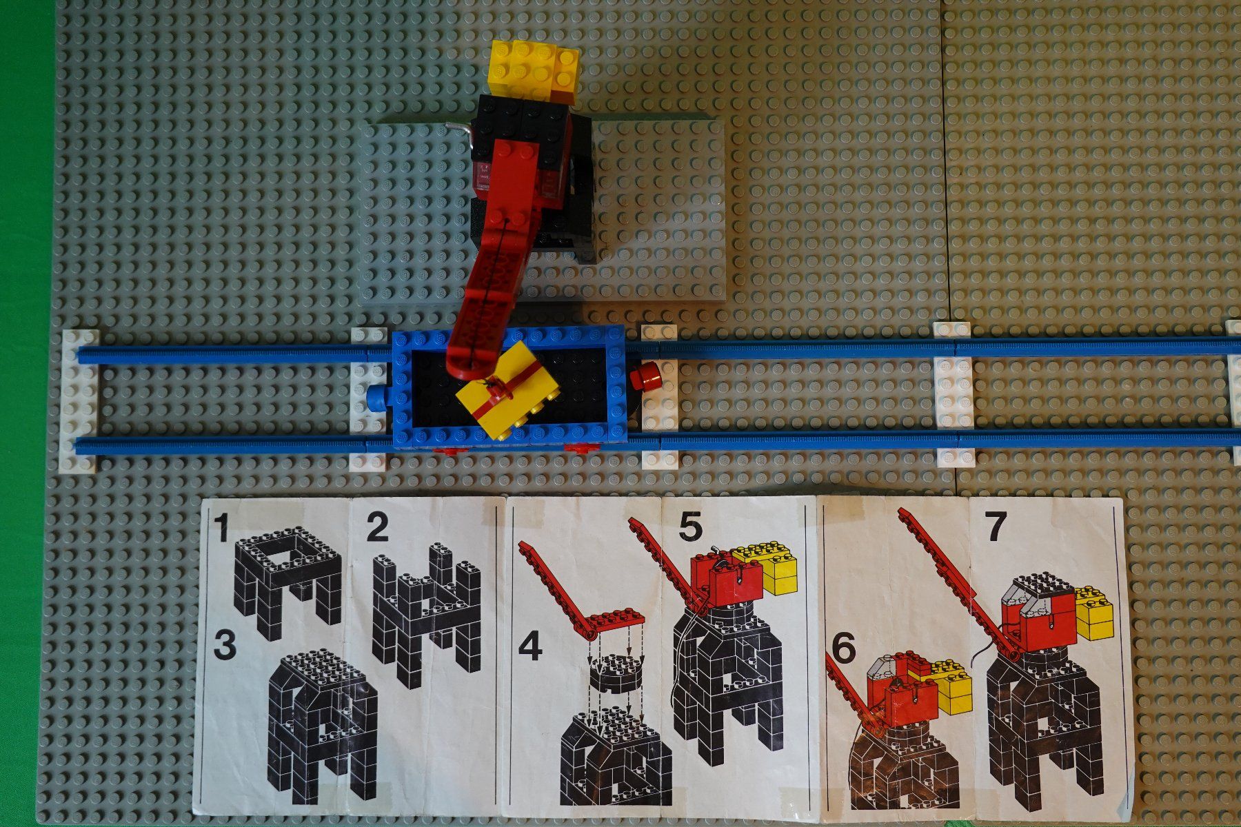 Lego Giocattoli: Lego 132 Kran und Wagen – Usato da Basel venduto da iwakuni 7