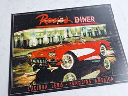 BLECHBILD -- ROSIES DINER IM RETROLOOK