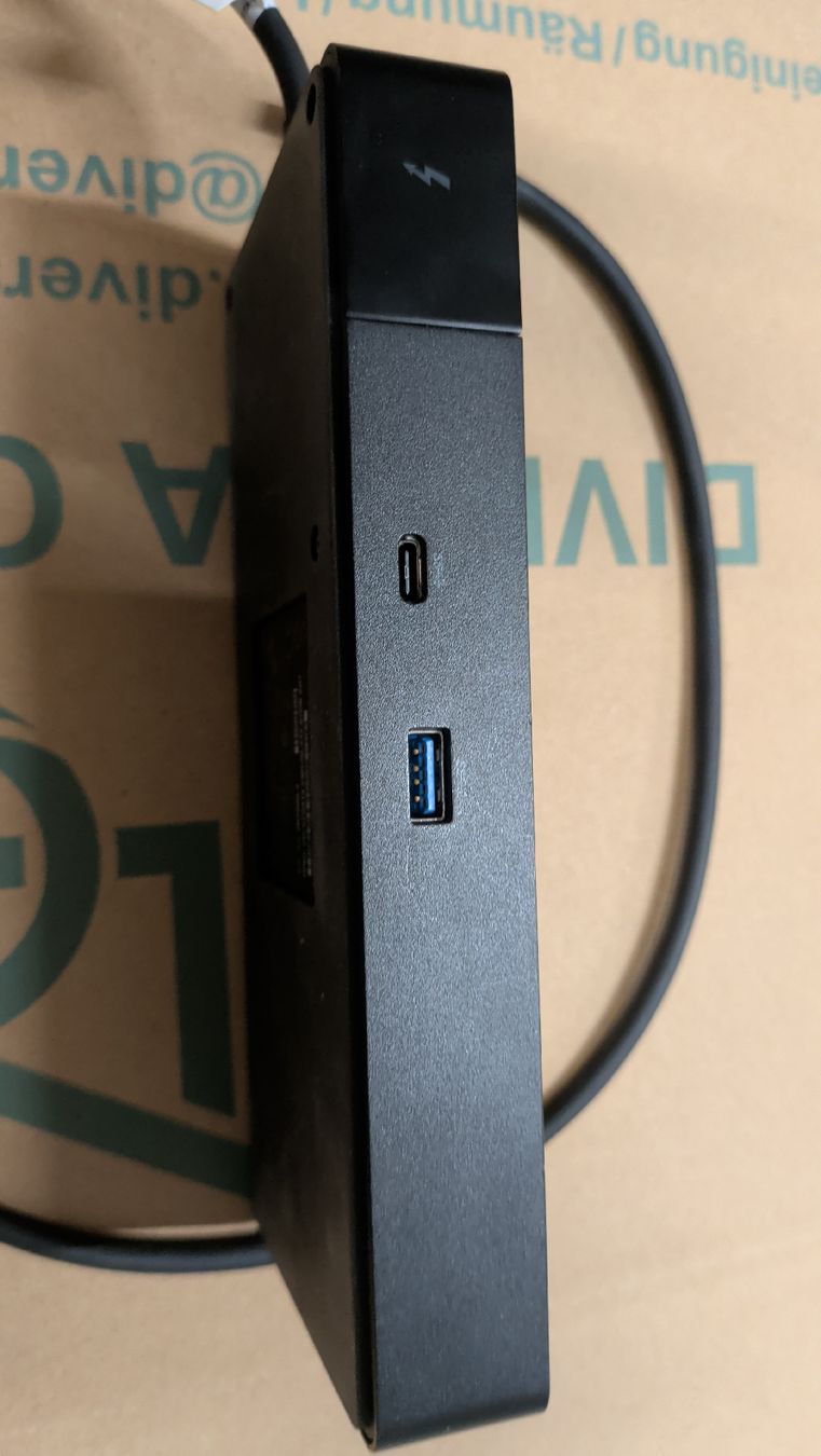 Dell Docking station: Dell Thunderbolt Dock WD19TBS – Usato da St. Niklausen LU venduto da Sebastian-D 3