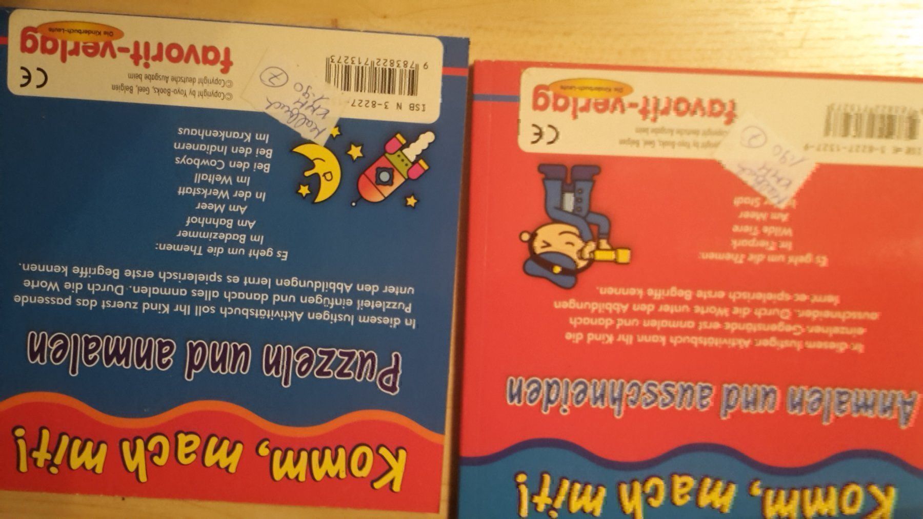 Libri: 2 Būcher komm mach mit – Nuovo e nell'imballaggio originale da Schwarzenburg venduto da Flamingo07 1