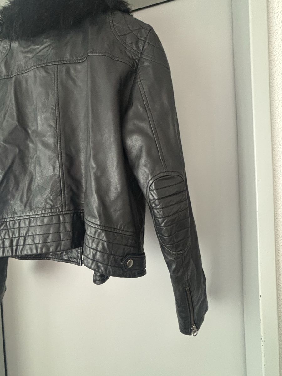 Vestes: Jacke Lederjacke oder Bikerjacke Gr.40 – D'occasion à Zug par Biki72 3