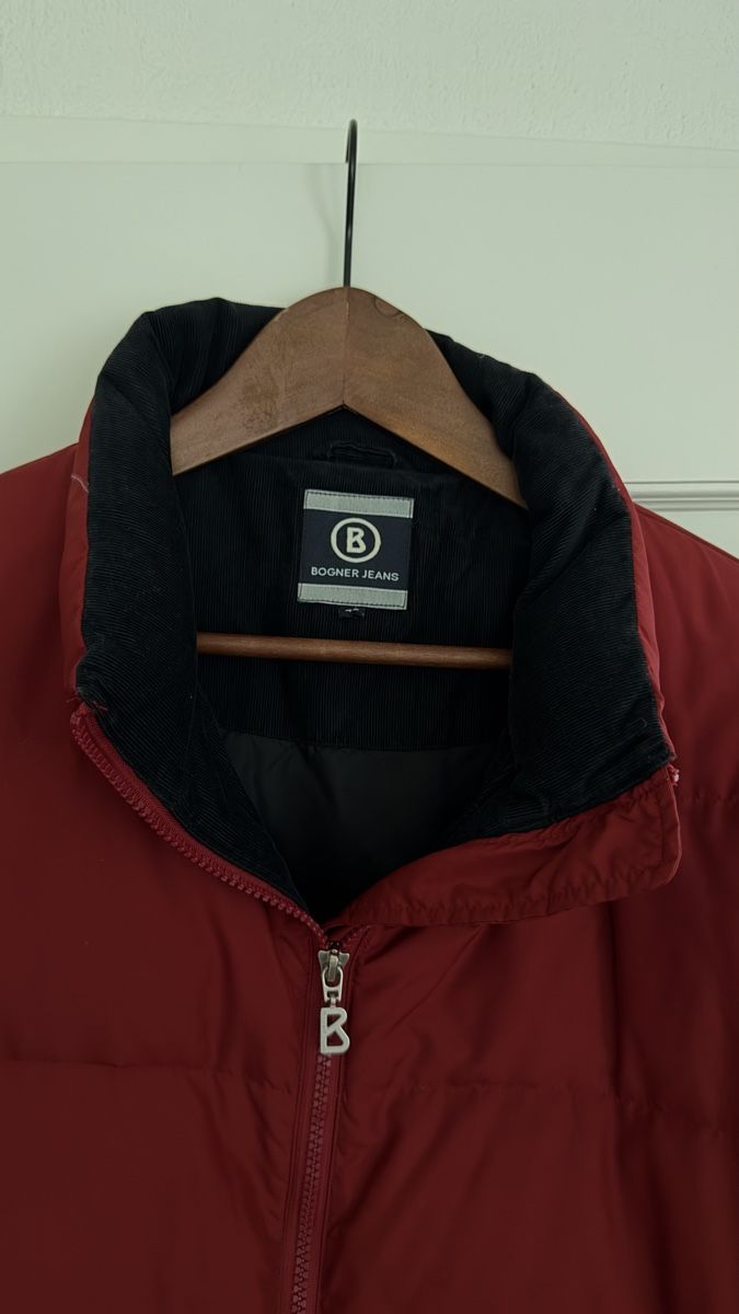 Bogner Giacche: Bogner Daunenjacke, bordeauxrot – Usato da Eschenbach SG venduto da MarThu 1
