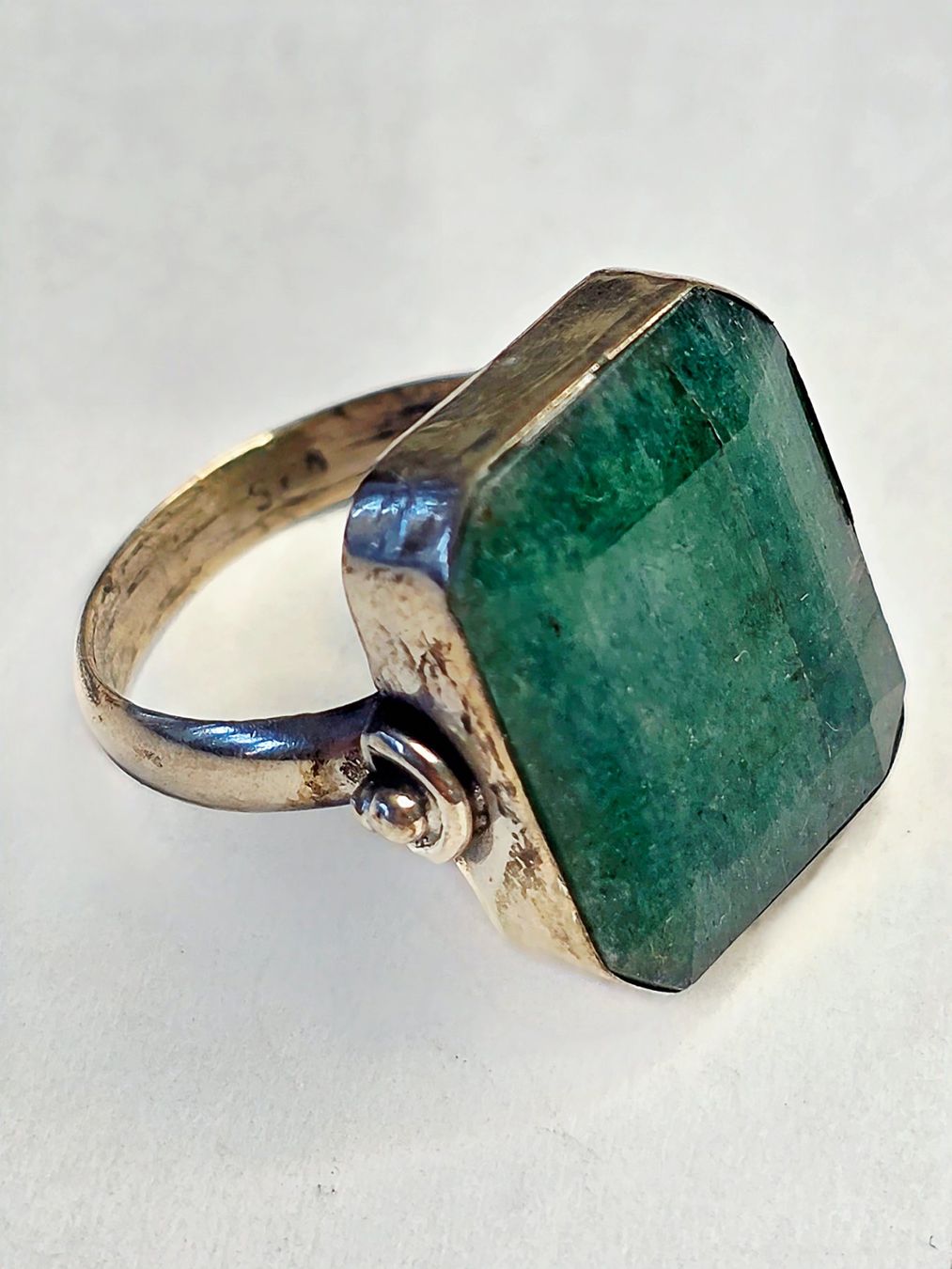 Ringe: Smaragd Fingerring Silber – Neu (gemäss Beschreibung) aus Zürich von Benedikt21 8