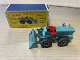 Tracteur Aveling-Barford Matchbox K-10 avec