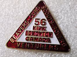 Ansteckpin 11: 56 Kirk Edmonton Canada Beavers Cubs