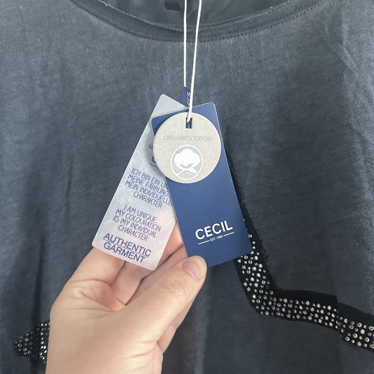 Cecil Blusen: CECIL COTTON BLOUSE STAR L XL – Neu und originalverpackt aus Zofingen von JumpInVintage 2