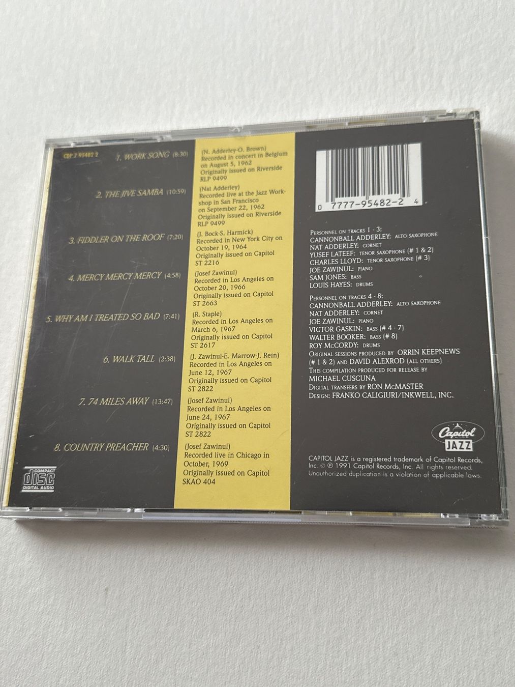 Partition Musicale 'Cannonball Adderley - Omnibook' - Recueil De Solos Pour Instruments En Do - 3