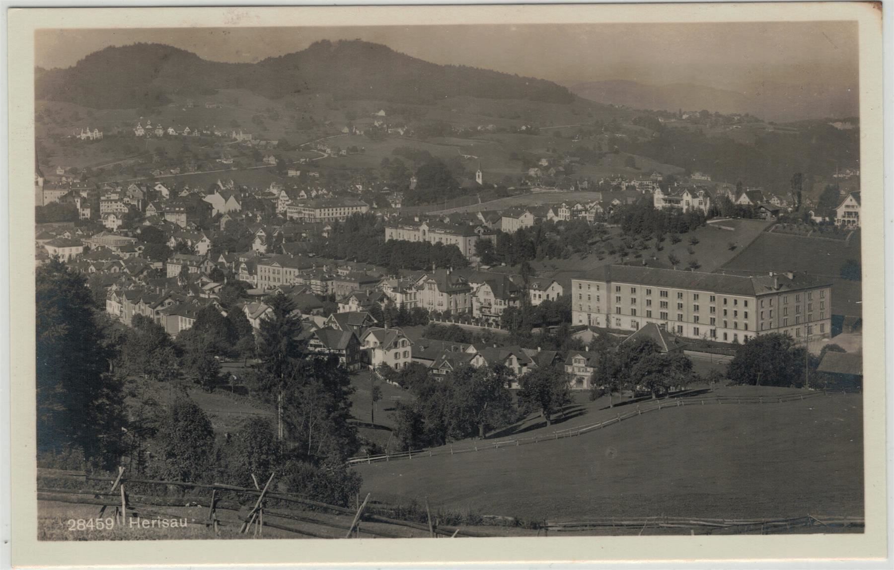 Ansichtskarten: AI 22 HERISAU 1926 – Gebraucht aus Fribourg von philafri