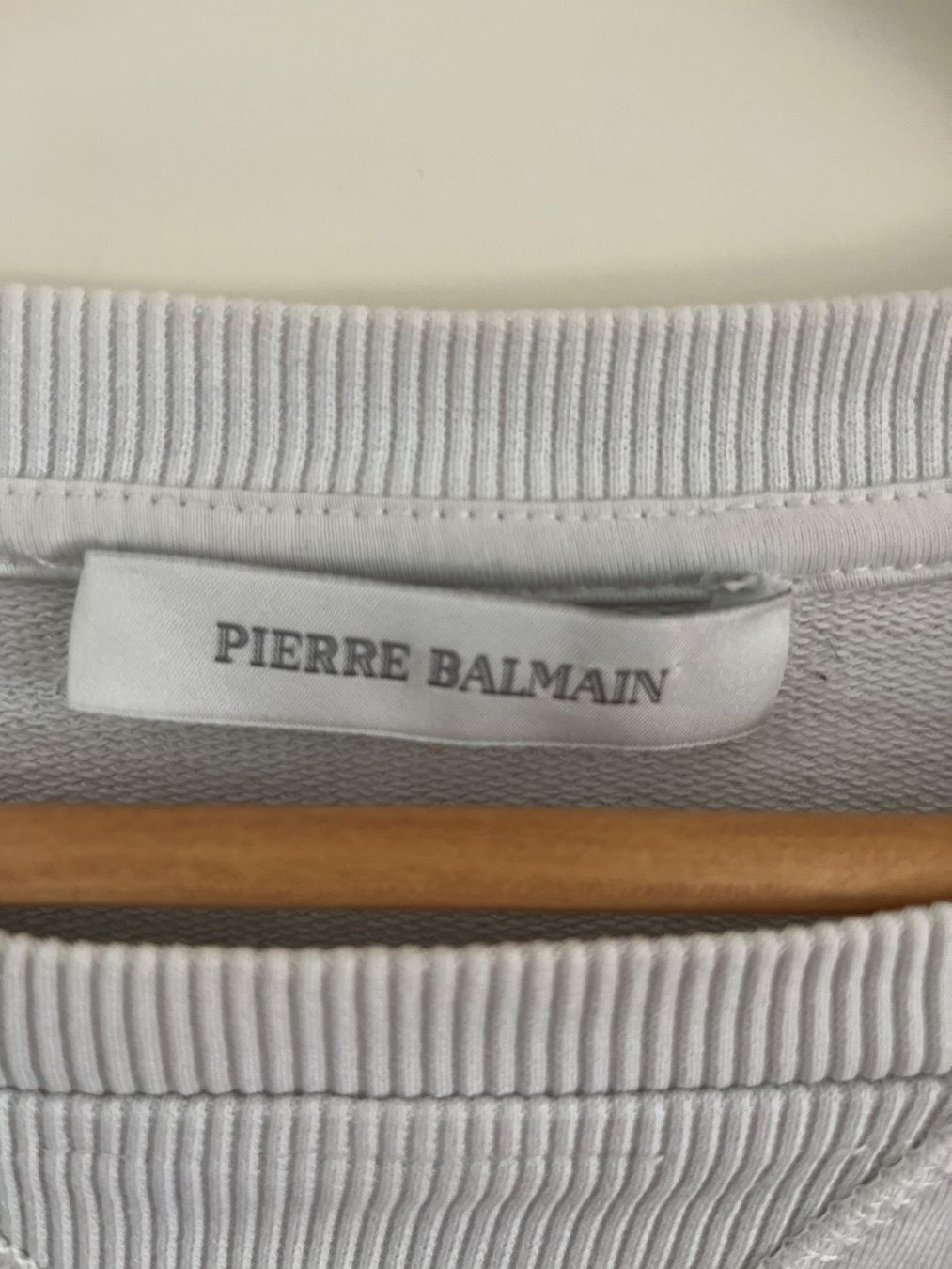 Balmain Pullover & Sweatshirts: Balmain Sweatshirt Original White – Gebraucht aus Cham von Michael1109 3